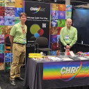 jeff clark chris karp tradeshow booth