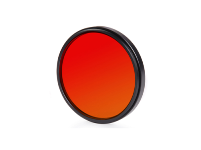 single red mounted filter