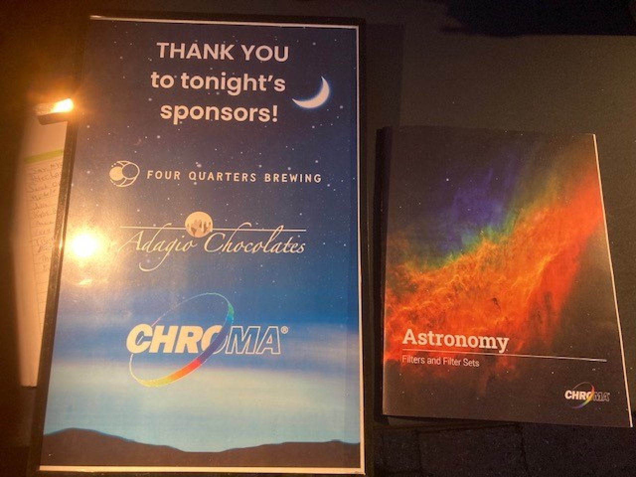 Sugarbush Stargazing Event Sponsors.