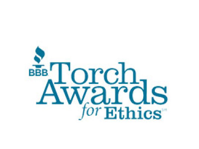 bbb torch award for ethics logo