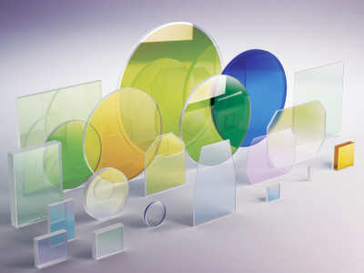 a wide variety of coated optical filters representing different possible configurations